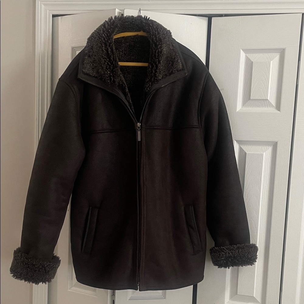 Men's Dark Brown Jacket - Sergio Benini